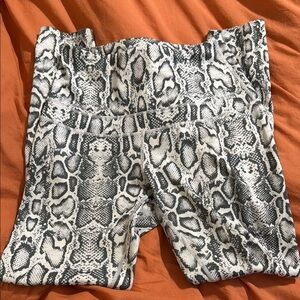 Snake Print Leggings